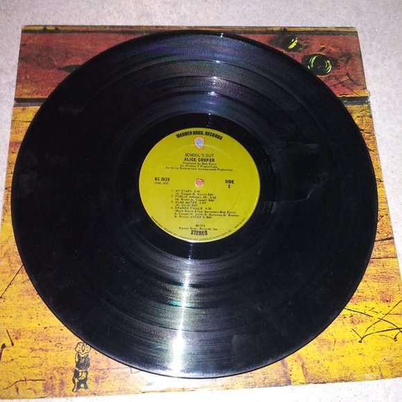 ALICE COOPER "Schools Out" Fold Out Cover (BS 2623) - Picture 5 of 5